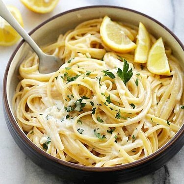 Rasa Malesian Instant Pot Kermainen valkosipuli-parmesaanipasta