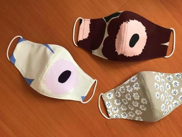 Marimekko gezichtsmasker