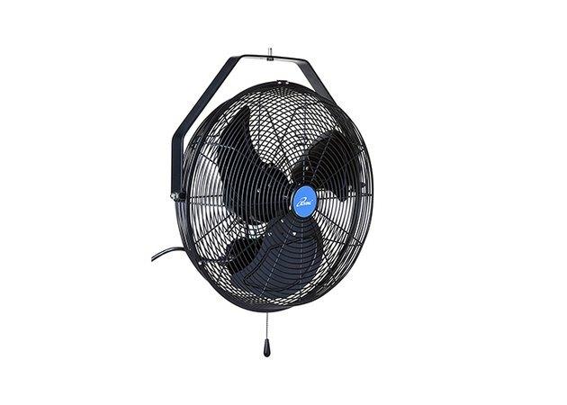iLIVING Ventilador impermeável ao ar livre para montagem na parede de 18 polegadas
