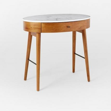 West Elm marmeren blad bureau