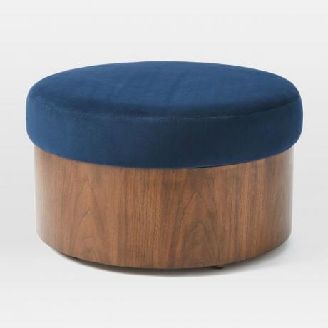 West Elm Ottoman met opbergruimte