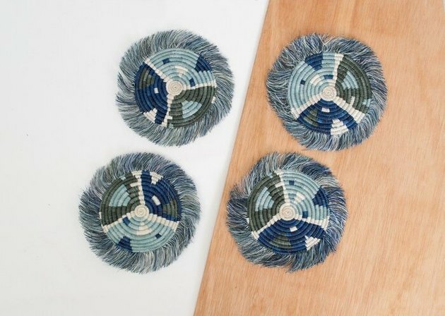 Toda a África Matisse Fringed Coasters