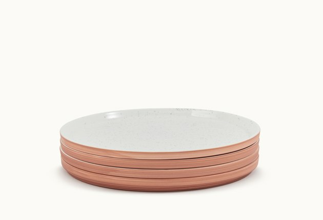 conjunto de placa com aro de terracota
