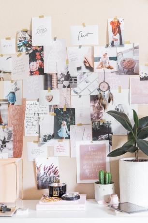 configuração de escritório com inspiração em revistas e cartões postais Home Office Ideas dentro do orçamento