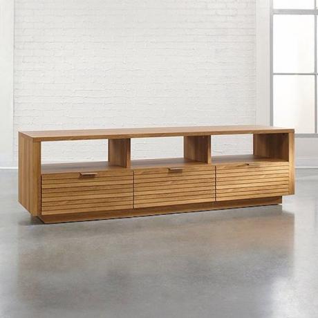 „Lexington Sauder“ minkšto modernaus televizoriaus stovas, 264,88 USD