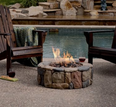 Petra Stone Propan Gas Fire Pit, $289,99