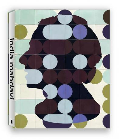 capa do livro com silhueta de perfil com lombada onde se lê "India Mahdavi"