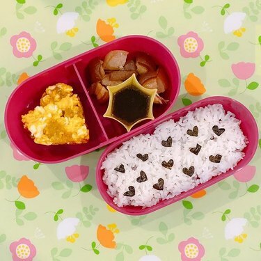 Nori hjerter bento boks