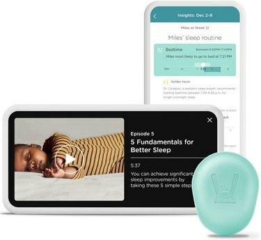 Zariadenie a aplikácia Lumi od Pampers Smart Sleep System