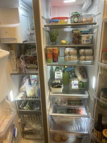 Το ψυγείο και η κατάψυξή μου μετά την οργάνωση