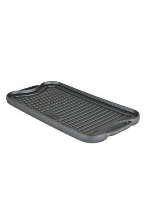 grelhador de fogão Viking Iron Cast Iron Double Burner Reversible Griddle & Grill da Nordstrom