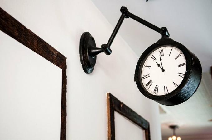 Orologio all'Urban Cowboy di Brooklyn