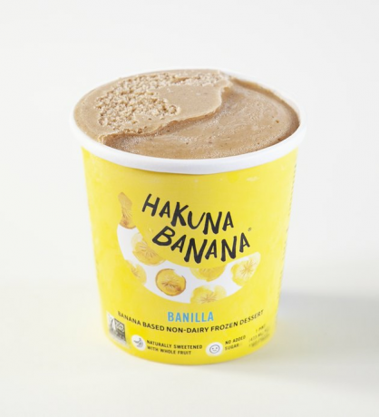 Sobremesa congelada de banana Hakuna, cerca de US $ 3,89
