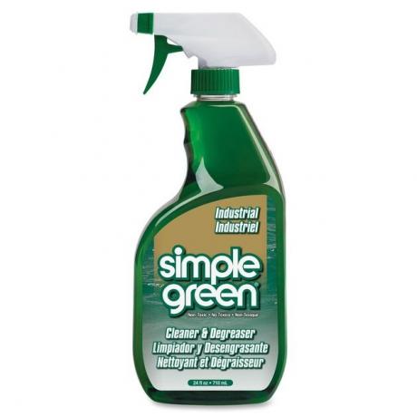 Frasco spray verde com bico branco