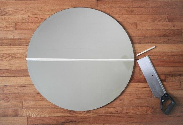 Duljina izrezana na promjer ogledala
