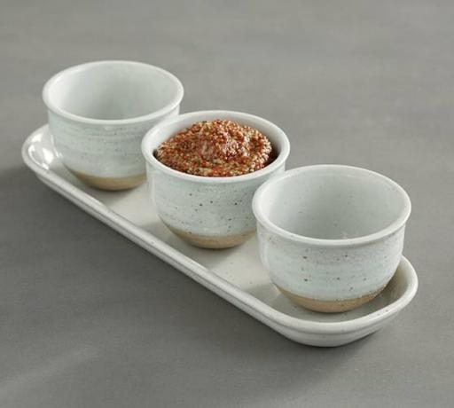 Portland Triple Condiment Serve Bowl