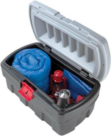 Escaninho de armazenamento com fechadura Rubbermaid ActionPacker,