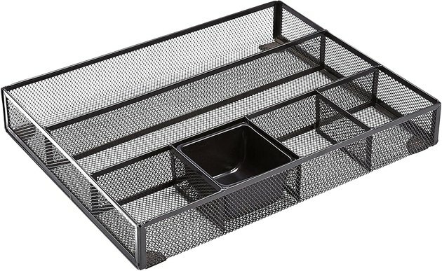 Organizadores de gaveta de mesa de malha AmazonBasics