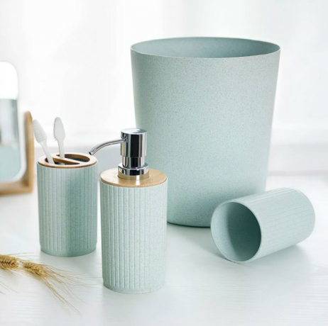 Conjunto de coordenadas de banho de 4 peças de Ethan da Allure Home Creations