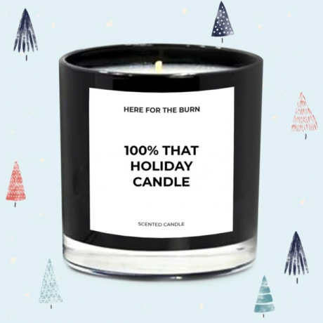 Aqui para o Burn Holiday Candle