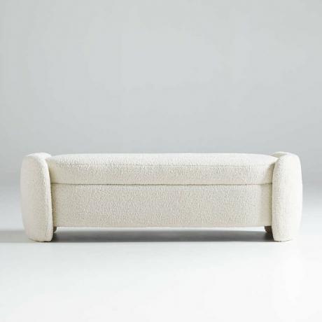 Banco de armazenamento de quarto engradado e barril