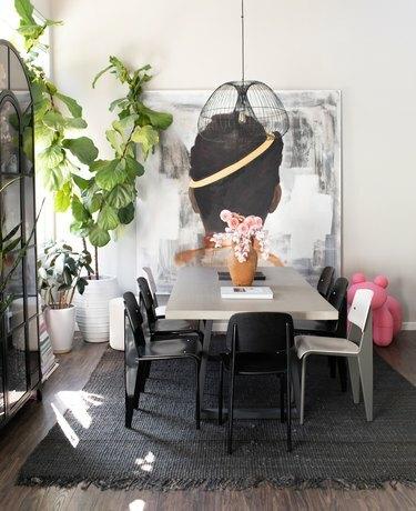 „Duett Interiors“ įkūrėjo Tiffany Thompsono valgomasis