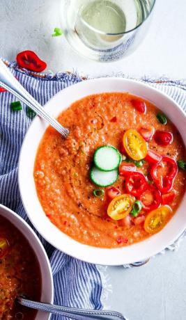 Tipps in de keuken Zomer Gazpacho