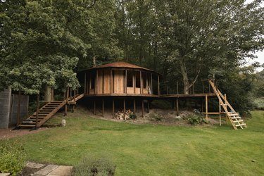 Luxus kert Treehouse