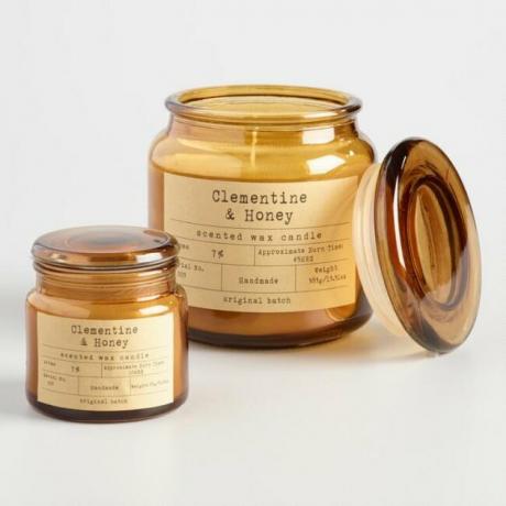 Clementine Honey Apothecary Jar Candle (Small), $ 3, 99