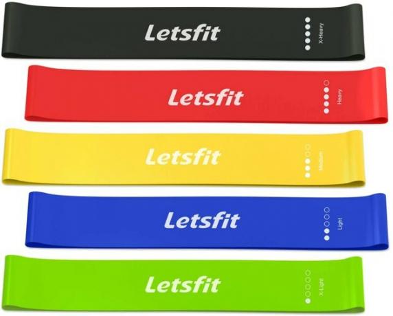 „Letsfit“ atsparumo juostos