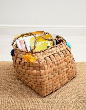 Ian Snow Tassel Hogla Storage Basket