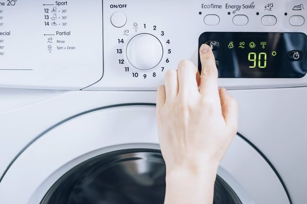 90 fokos kézi választás a fehér ruhaszárító beállításánál