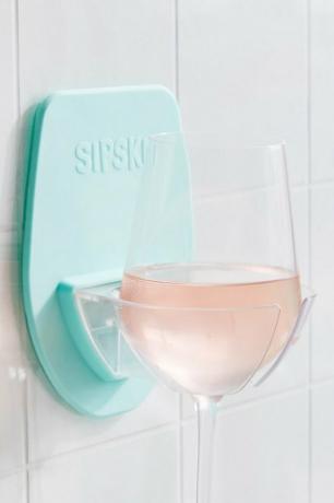 Sipski Shower Wine Glass Holder, $ 18