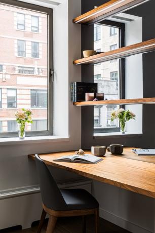 ideias de espaço de trabalho para apartamentos pequenos