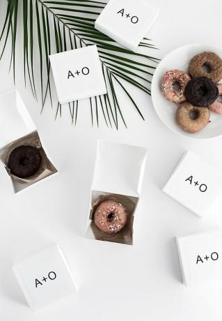 DIY Take Home Dessert Boxes