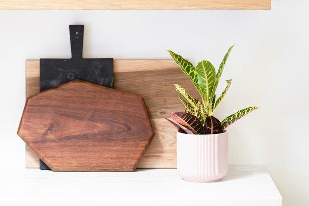 IKEA Gradvis Plantenpot en houten snijplanken