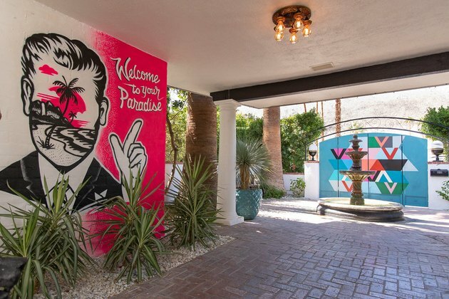 Villa Royale hotel v Palm Springs