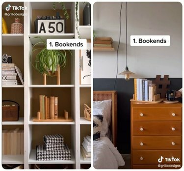 Come utilizzare il tagliere IKEA Stolthet come fermalibri