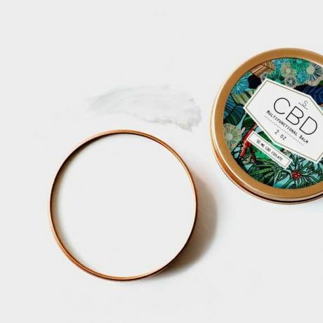 marca de karité bálsamo multifuncional CBD