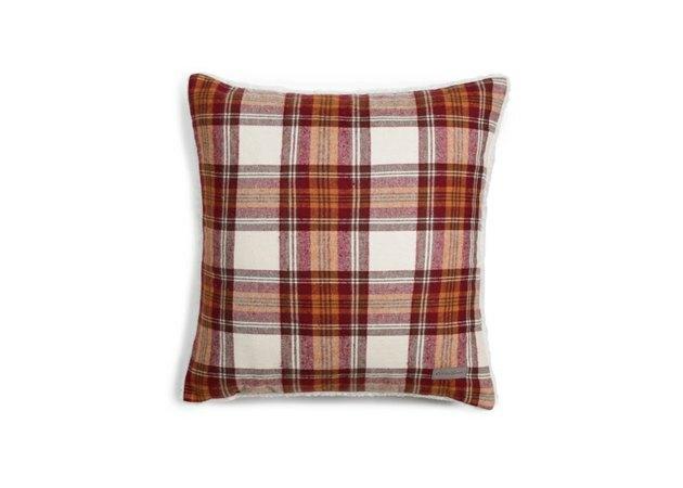 Eddie Bauer Edgewood Almofada Xadrez de Flanela Sherpa