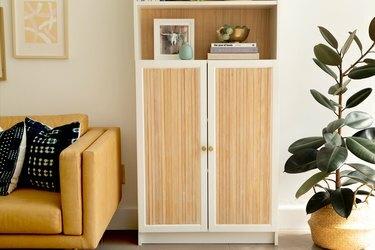 Libreria scanalata Billy IKEA Hack