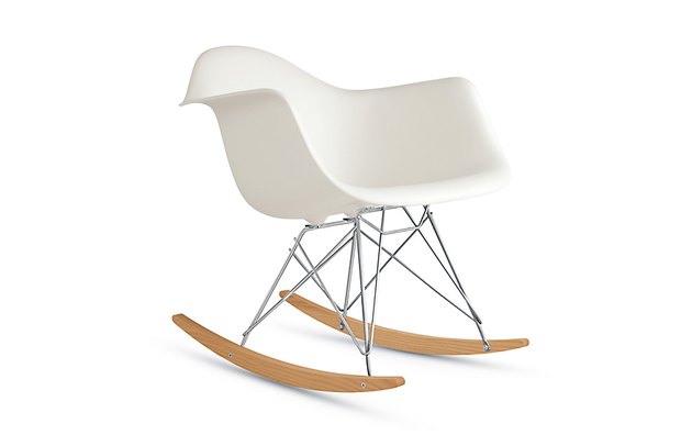 Eames kunststof schommelstoel