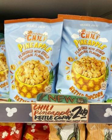 Trader Joe's čili ananas kotlić kukuruz