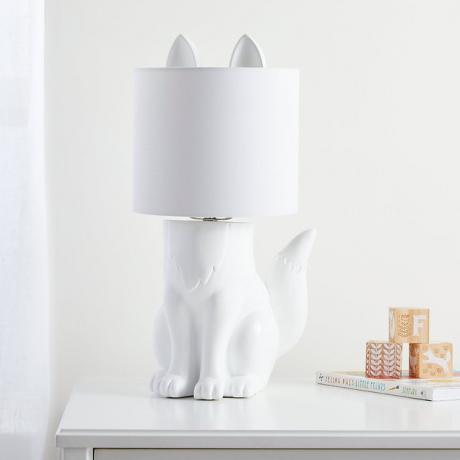 Candeeiro de caixote e crianças Fox