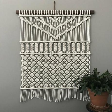 macrame muur hangen