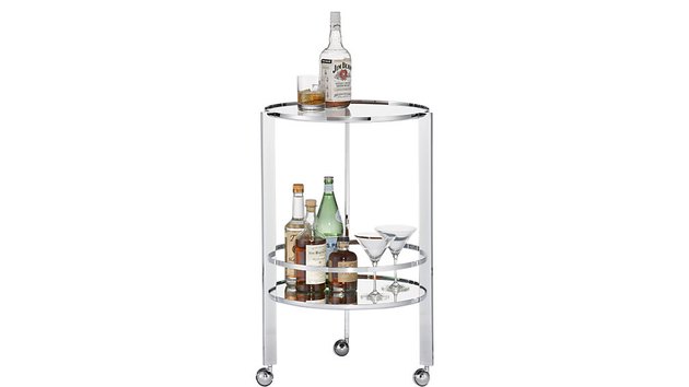 Cb2 Chrome Bar Cart