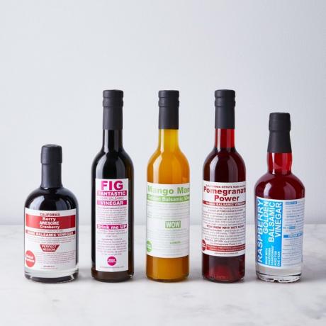 Balsâmico com infusão de frutas