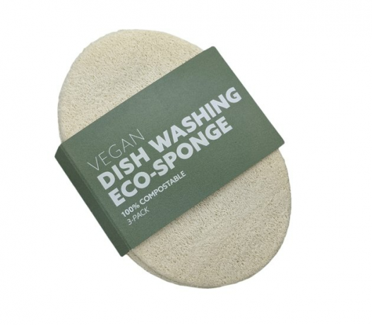 natuurlijke schoonmaakmiddelen Vegan Loofah Dish Sponge