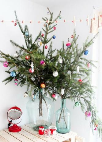 kerstboom alternatieve takken