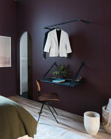 idéias de mesa de quarto pequeno